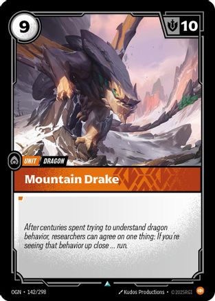 142/298 Mountain Drake Foil Origins