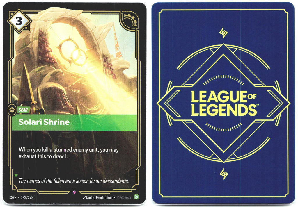 072/298 Solari Shrine Foil Origins