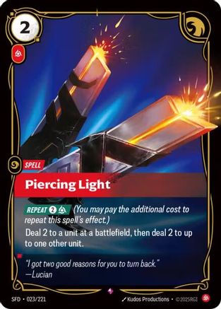 023/221 Piercing Light Foil Spiritforged