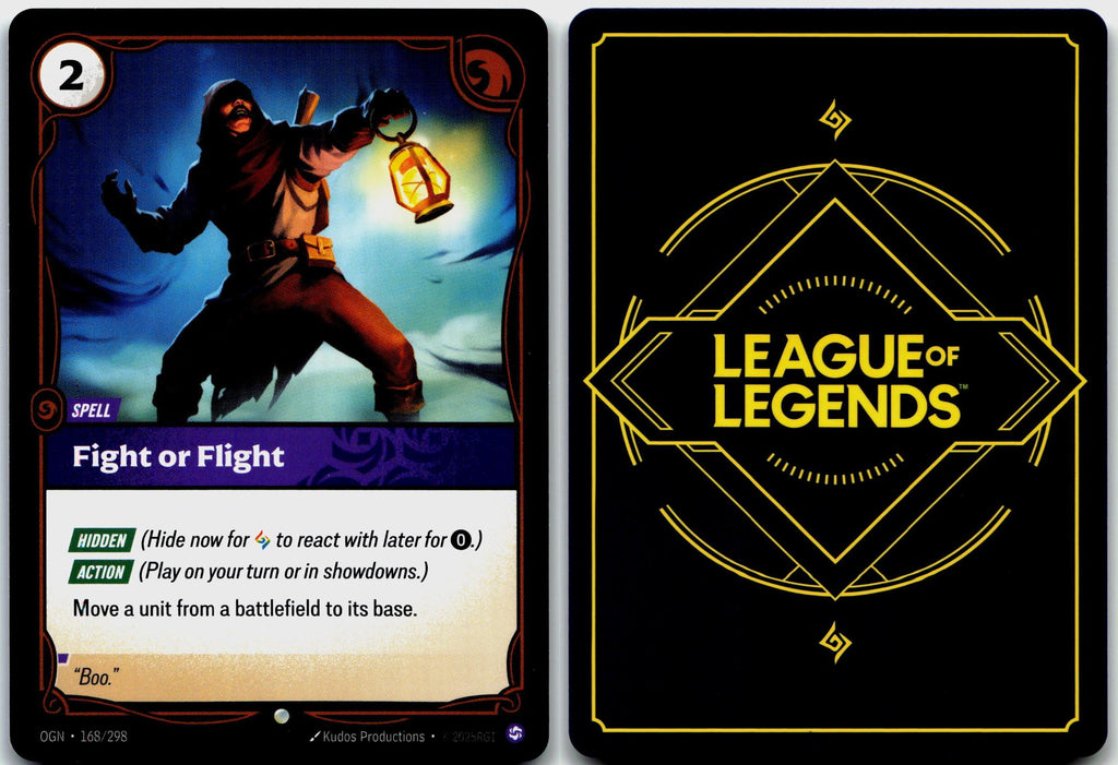 168/298 Fight or Flight Origins