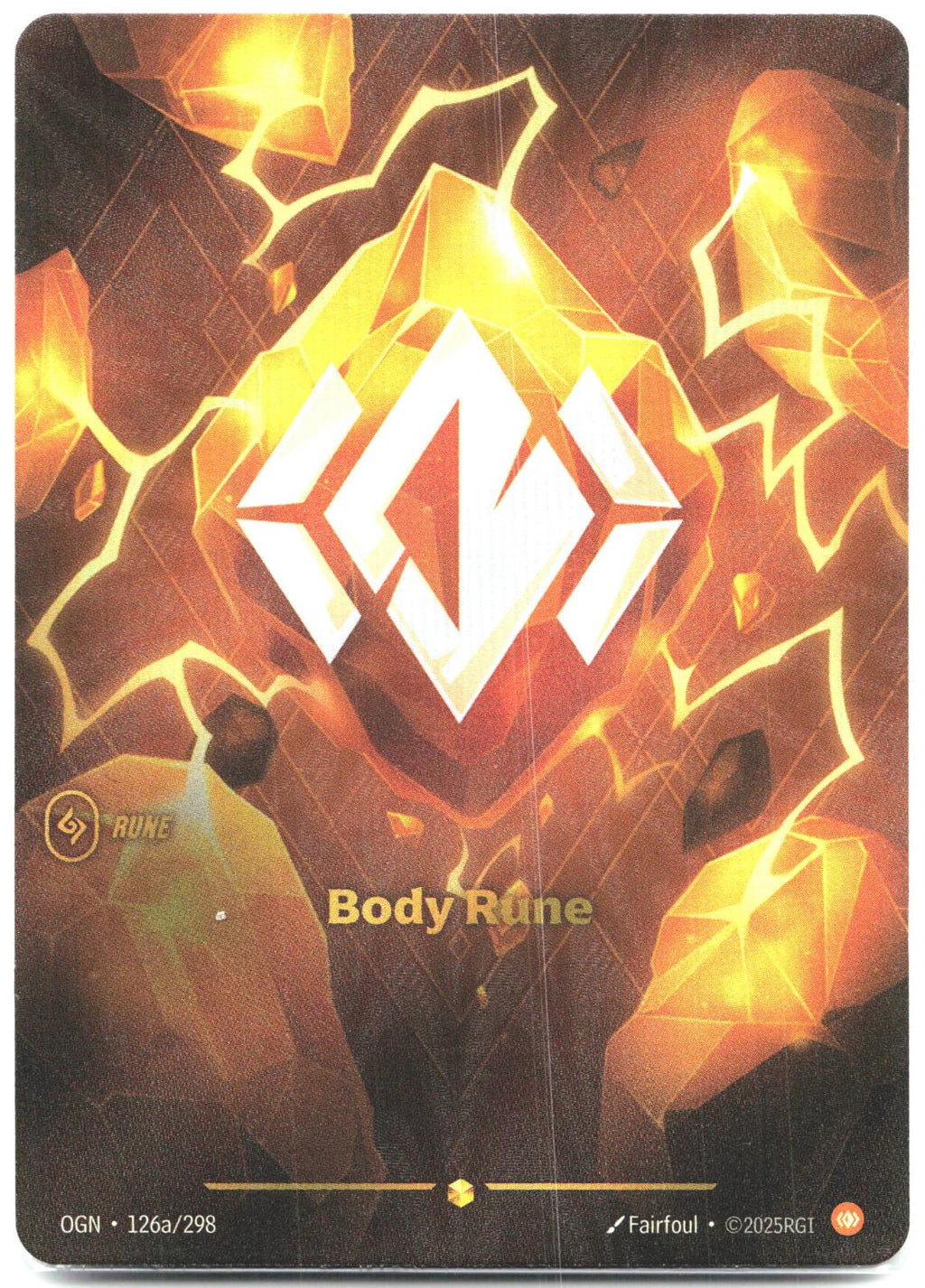 R04A Body Rune (R04a) Foil Spiritforged