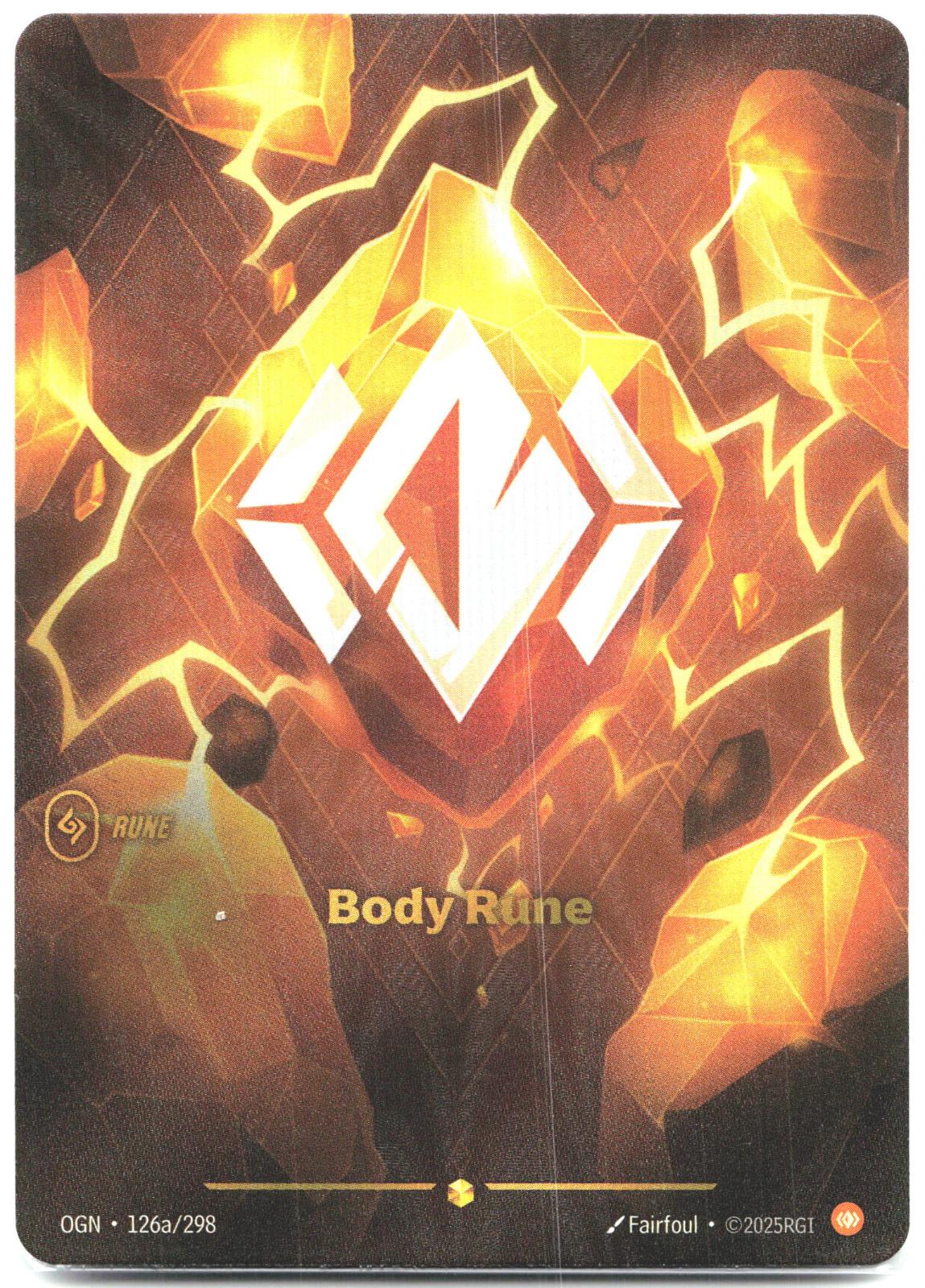 R04A Body Rune (R04a) Foil Spiritforged