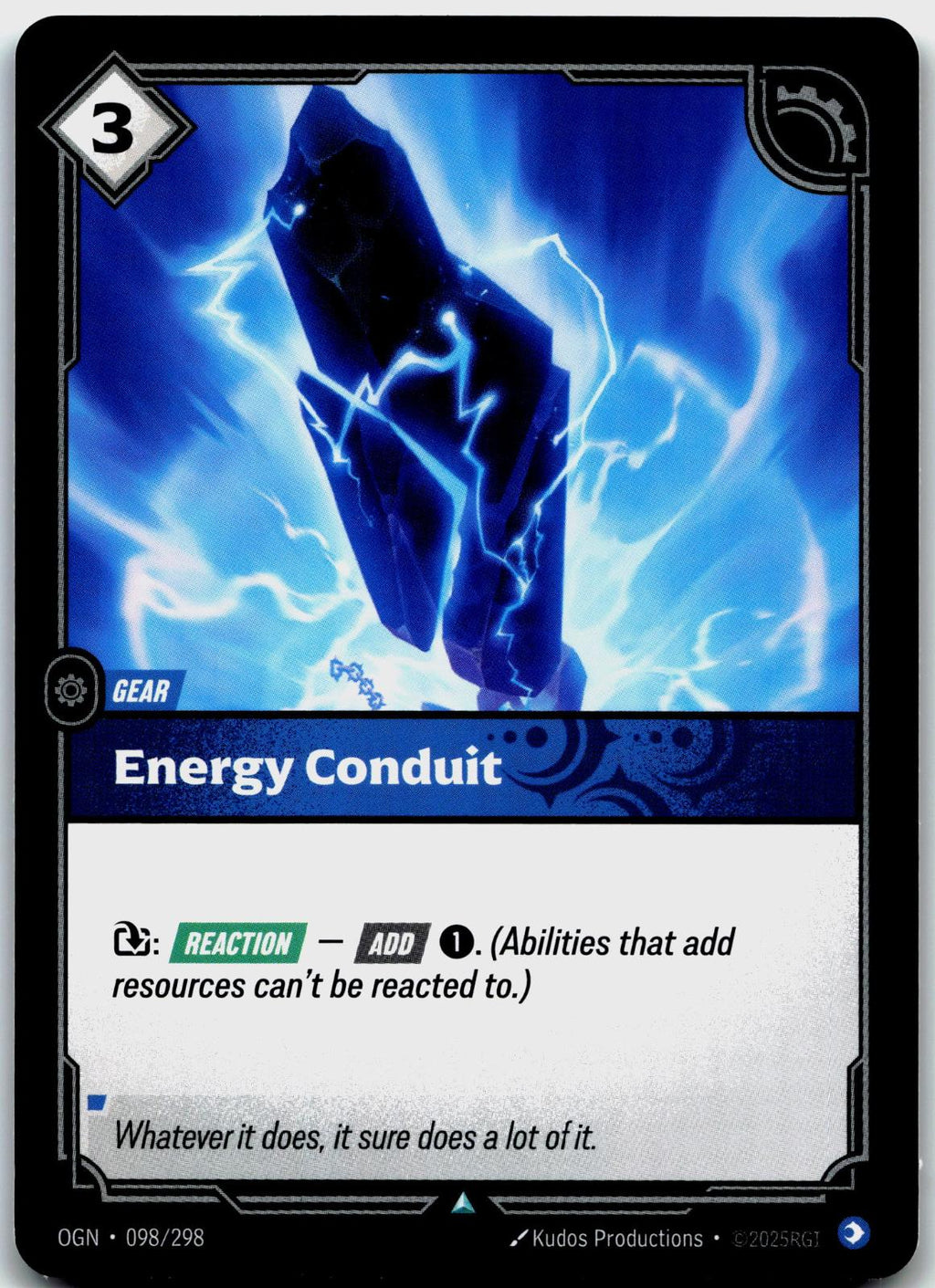 098/298 Energy Conduit Origins