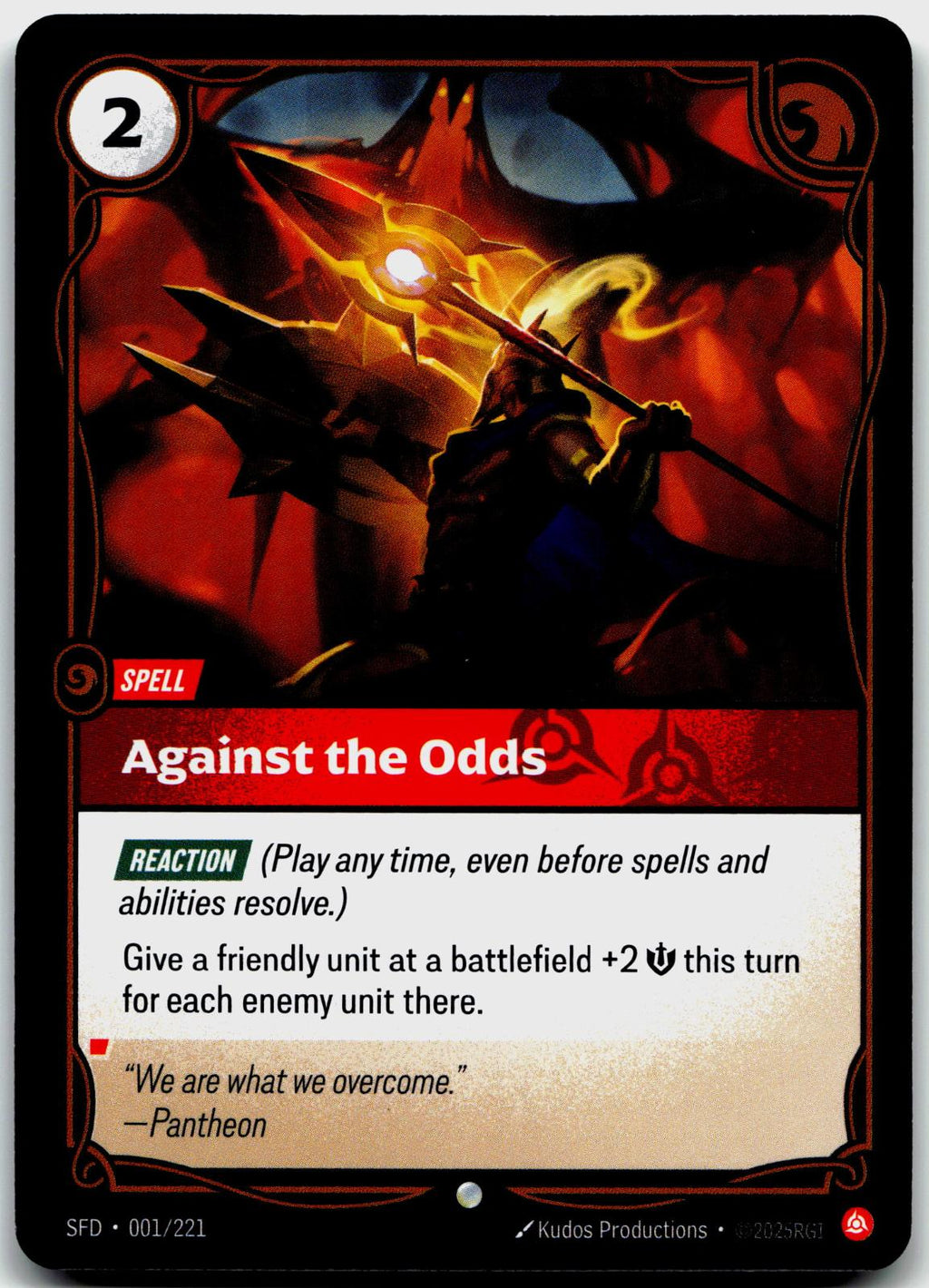 001/221 Against the Odds Spiritforged