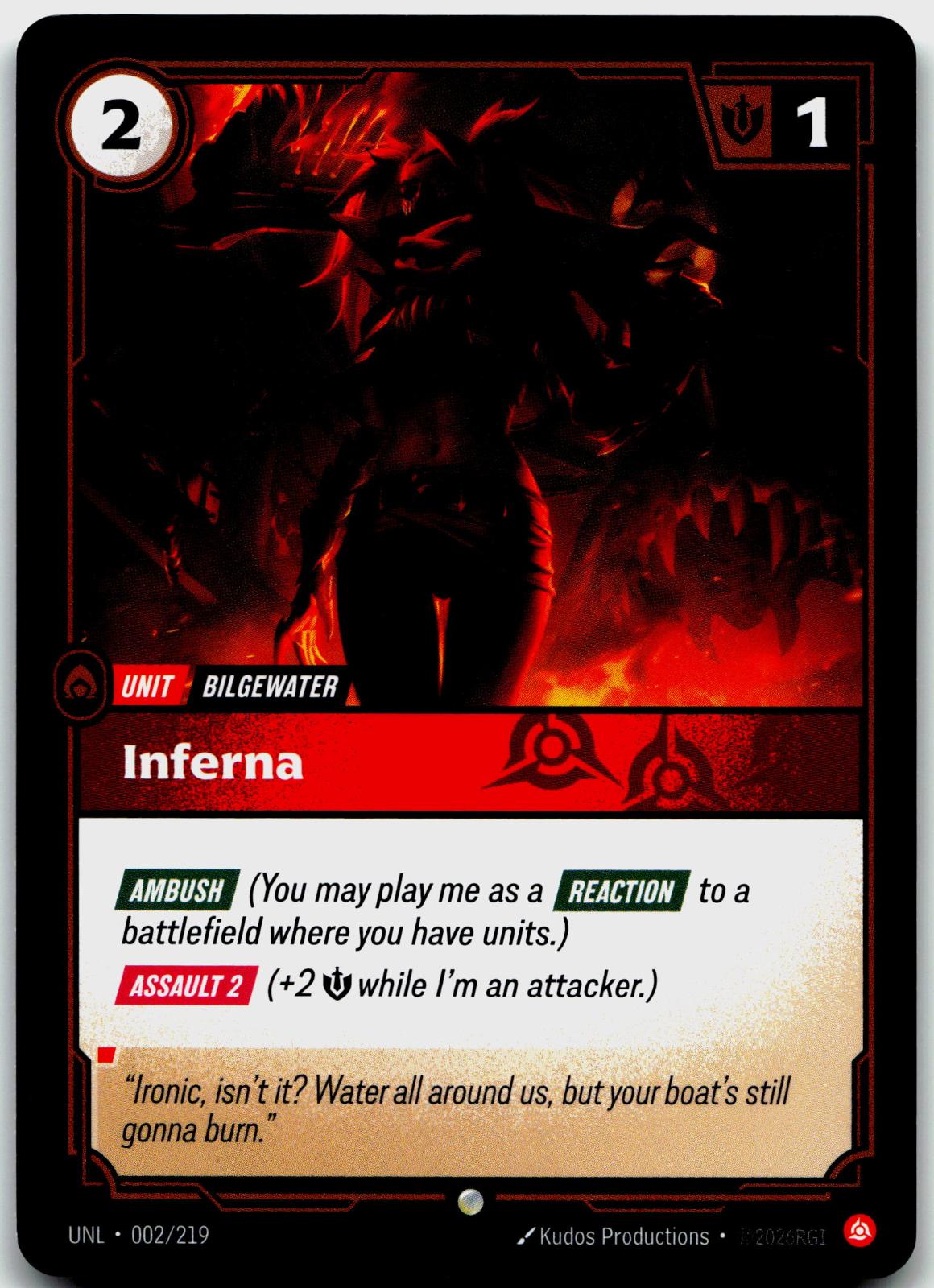 002/219 Inferna Unleashed