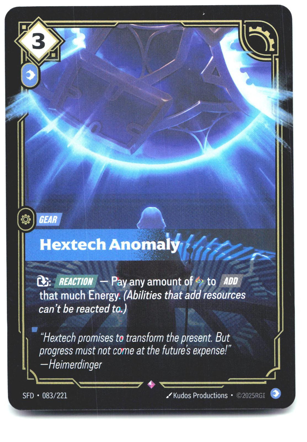 083/221 Hextech Anomaly Foil Spiritforged