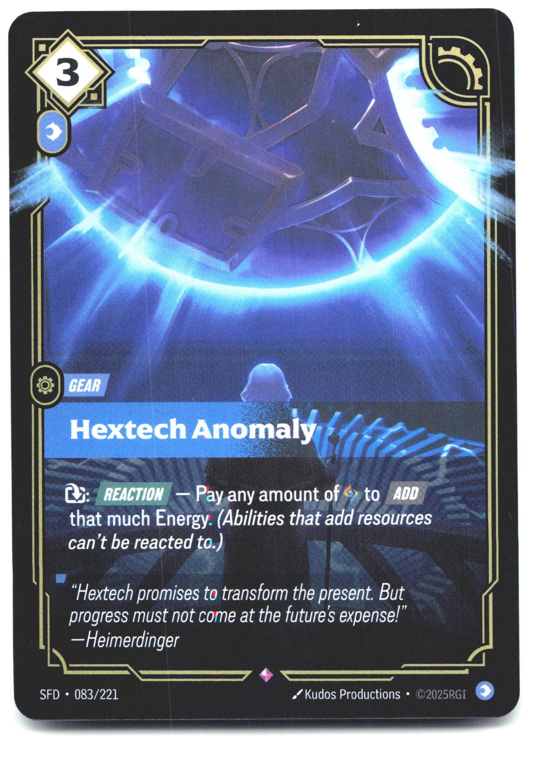 083/221 Hextech Anomaly Foil Spiritforged
