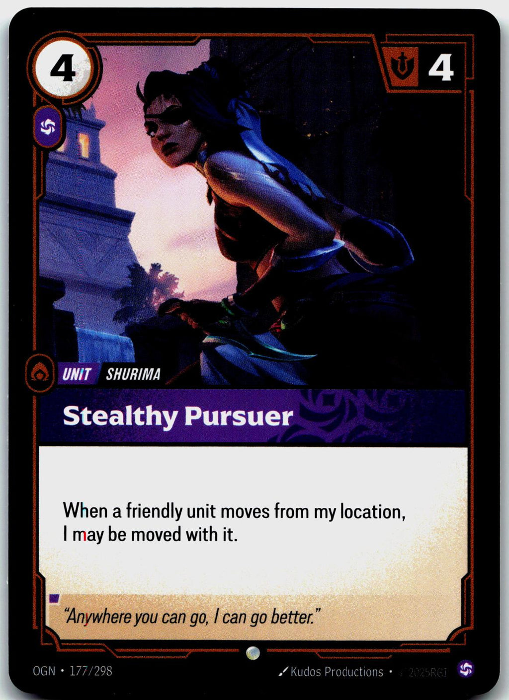 177/298 Stealthy Pursuer Origins