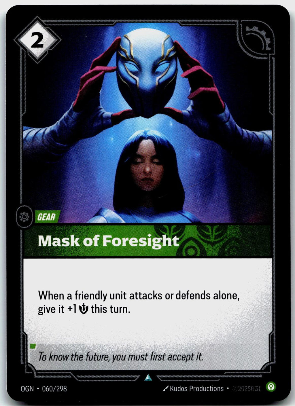 060/298 Mask of Foresight Origins
