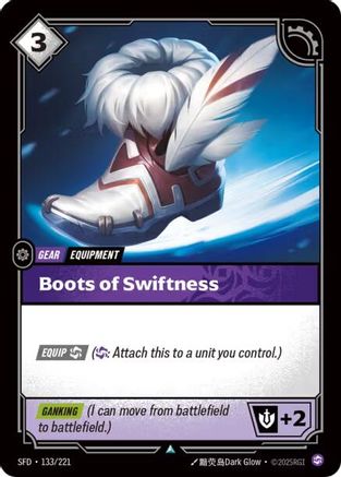 133/221 Boots of Swiftness Spiritforged