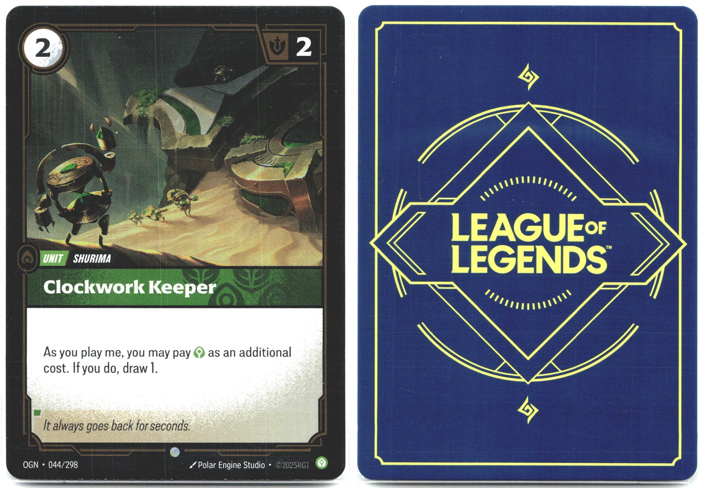 044/298 Clockwork Keeper Foil Origins