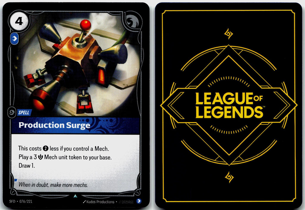 076/221 Production Surge Spiritforged