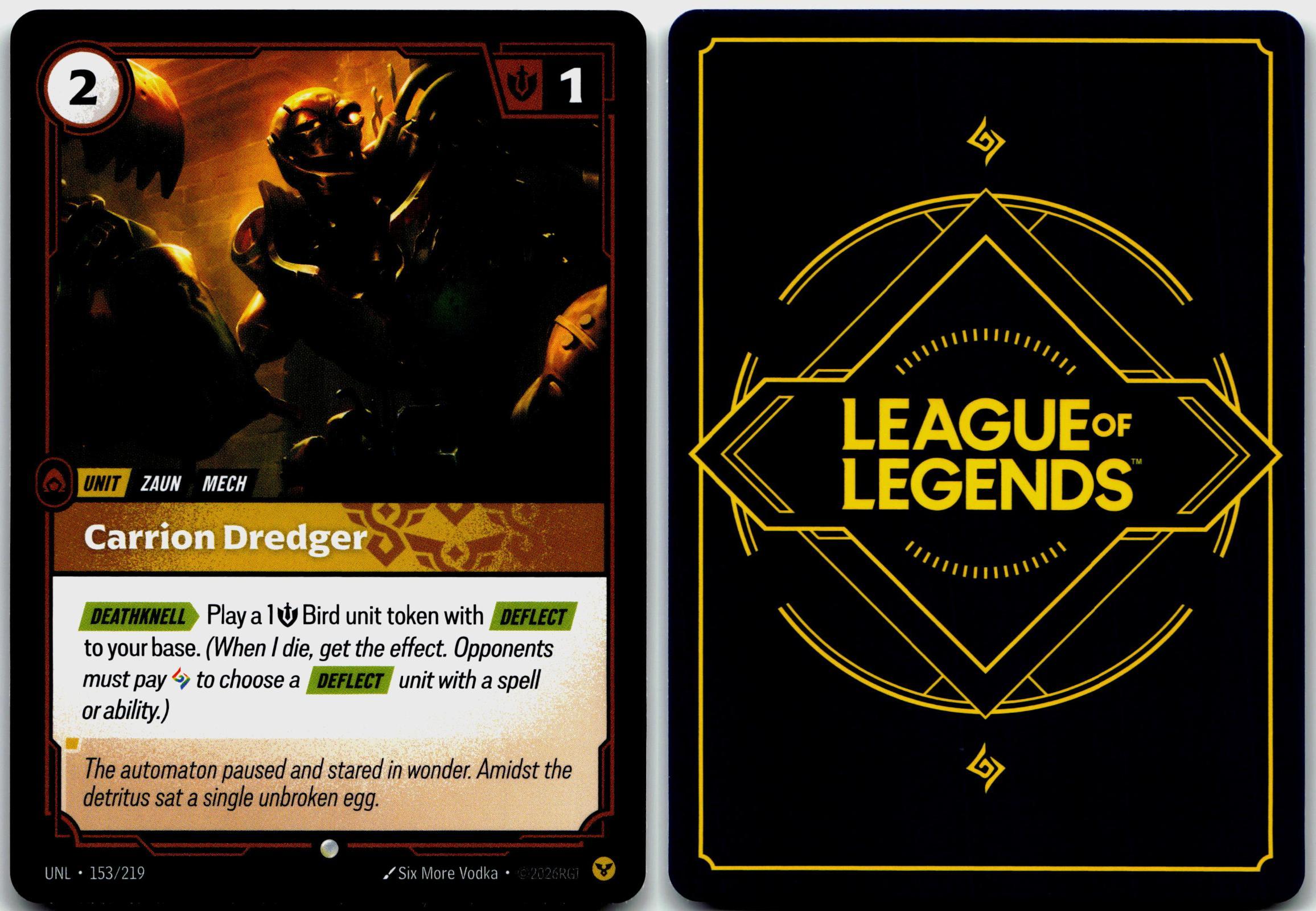 153/219 Carrion Dredger Unleashed