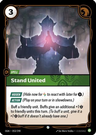 053/298 Stand United Foil Origins